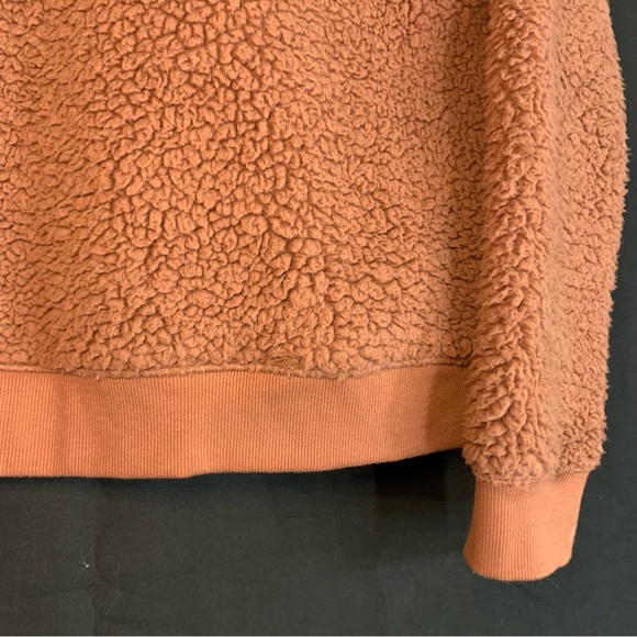 A New Day Cozy Teddy Bear Sherpa Crewneck Sweater, size S - Picture 5 of 8